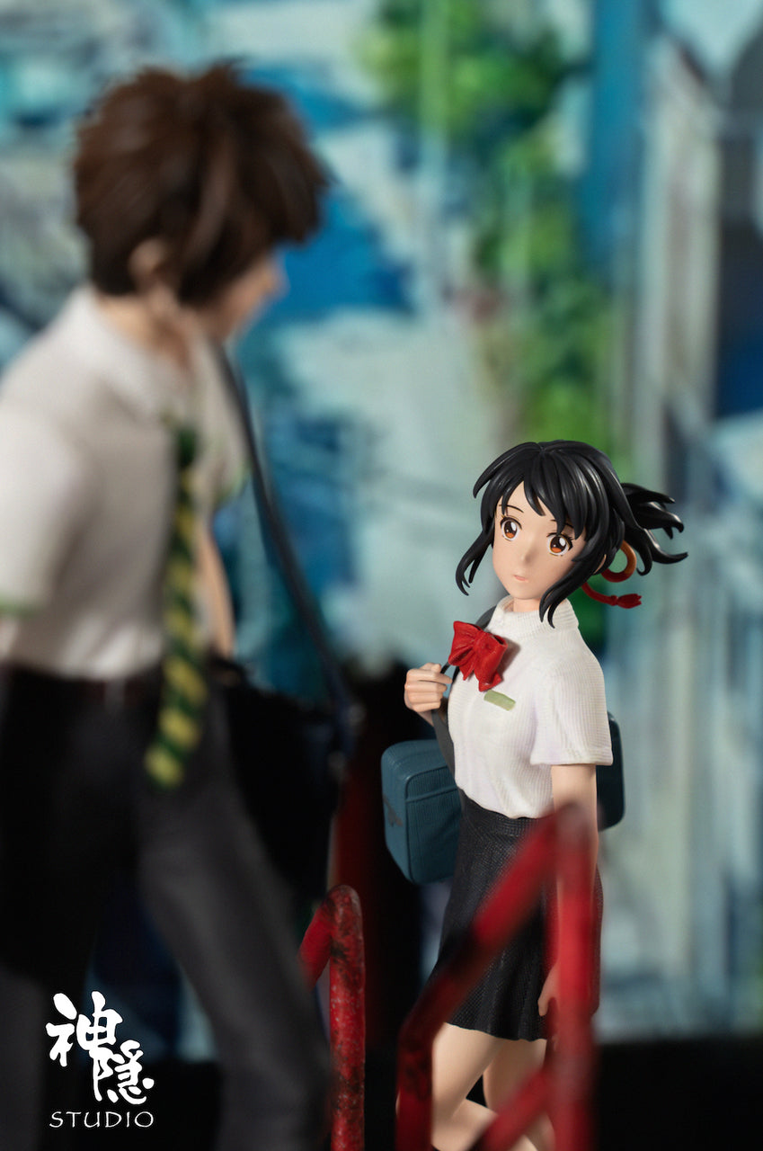[Warehouse in Stock] Shen Yin Studio - Statue - Your Name - Silhouette Moment Series Mitsuha Miyamizu & Taki Tachibana