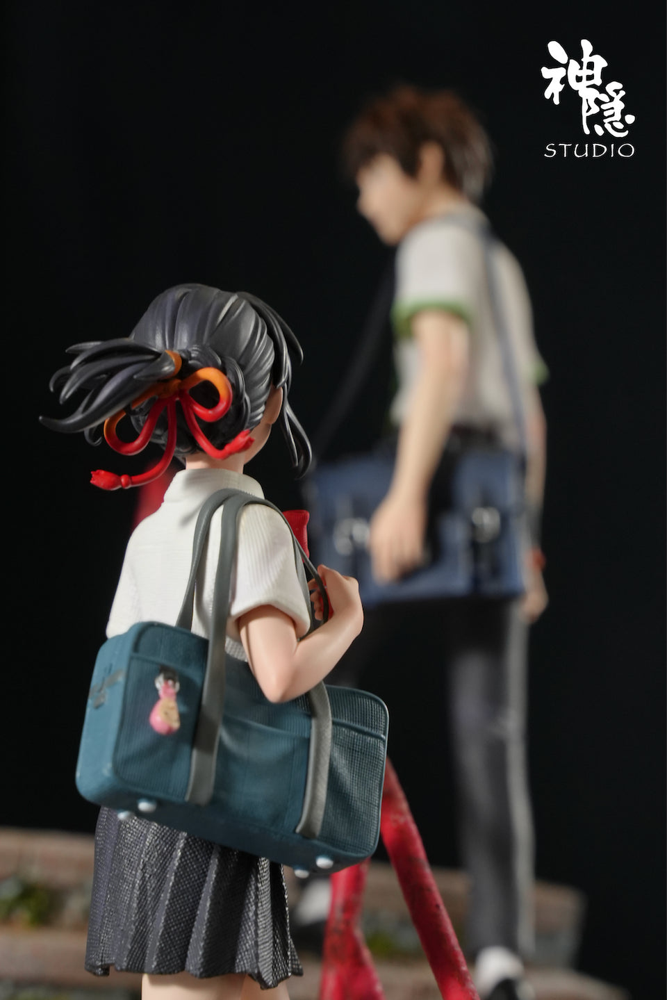 [Warehouse in Stock] Shen Yin Studio - Statue - Your Name - Silhouette Moment Series Mitsuha Miyamizu & Taki Tachibana