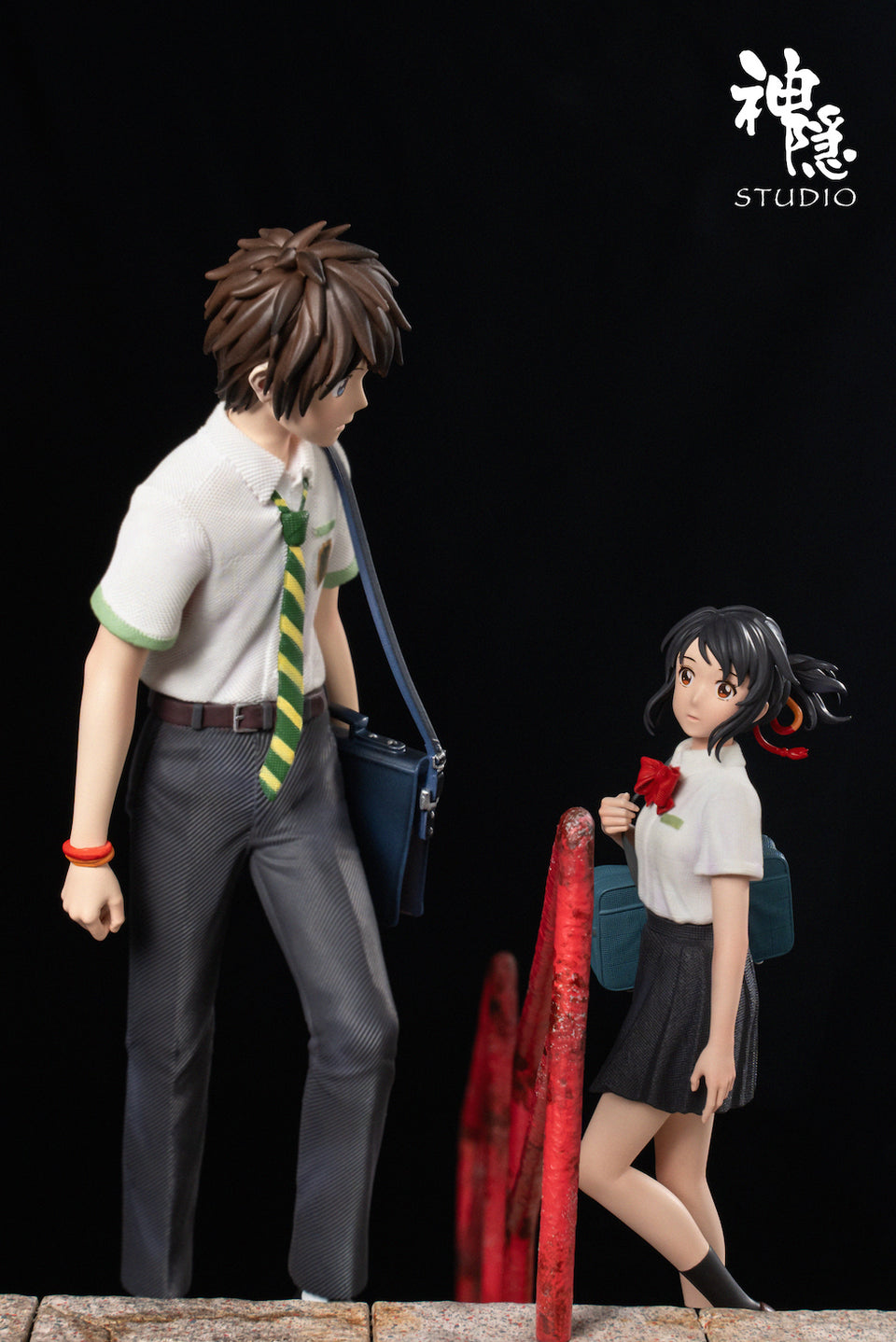 [Warehouse in Stock] Shen Yin Studio - Statue - Your Name - Silhouette Moment Series Mitsuha Miyamizu & Taki Tachibana