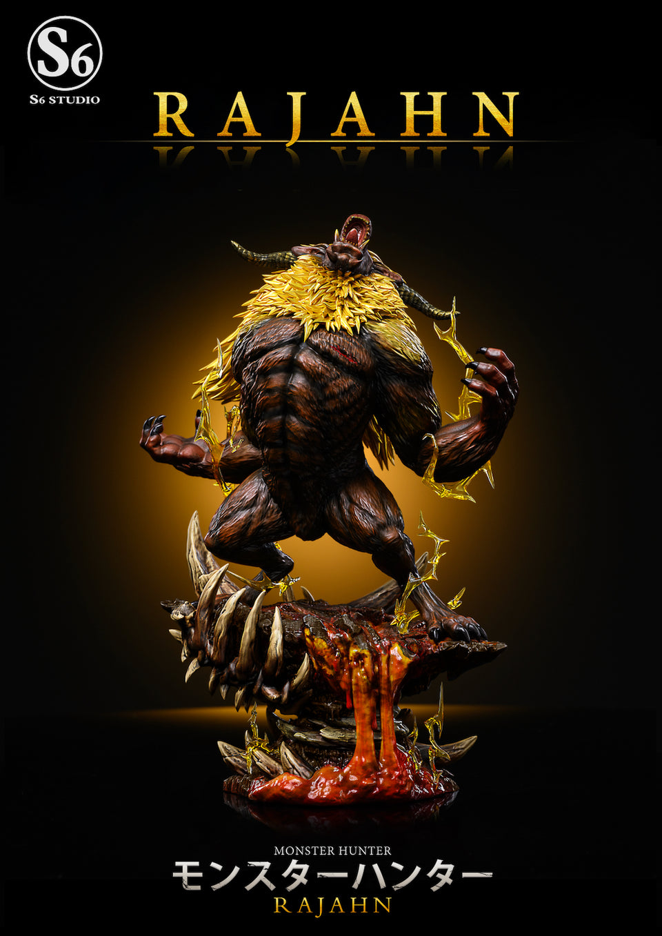 [Warehouse in Stock] S6 studio - Statue - Monster Hunter - Furious Rajang