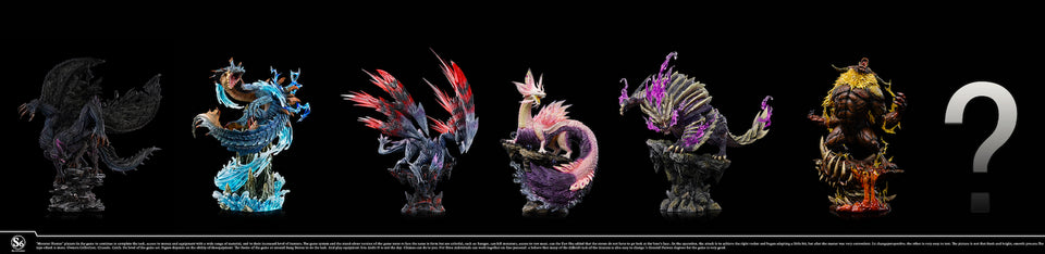 [Warehouse in Stock] S6 studio - Statue - Monster Hunter - Furious Rajang
