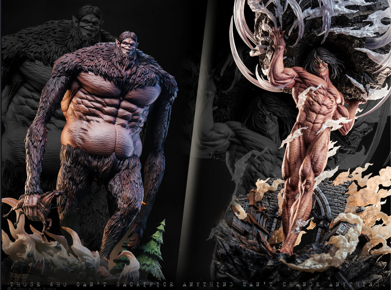 [Pre-Order] Hertz Studio  - Statue - Attack on Titan - Eren Blocks the Gate