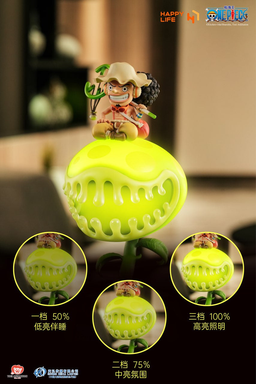 [Pre-Order] HAPPY LIFE Studio - Statue - One Piece - NeNe Usopp Touch-Activated Night Light