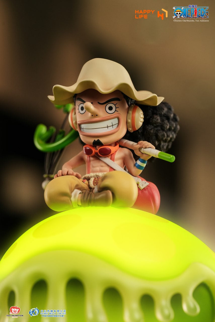 [Pre-Order] HAPPY LIFE Studio - Statue - One Piece - NeNe Usopp Touch-Activated Night Light