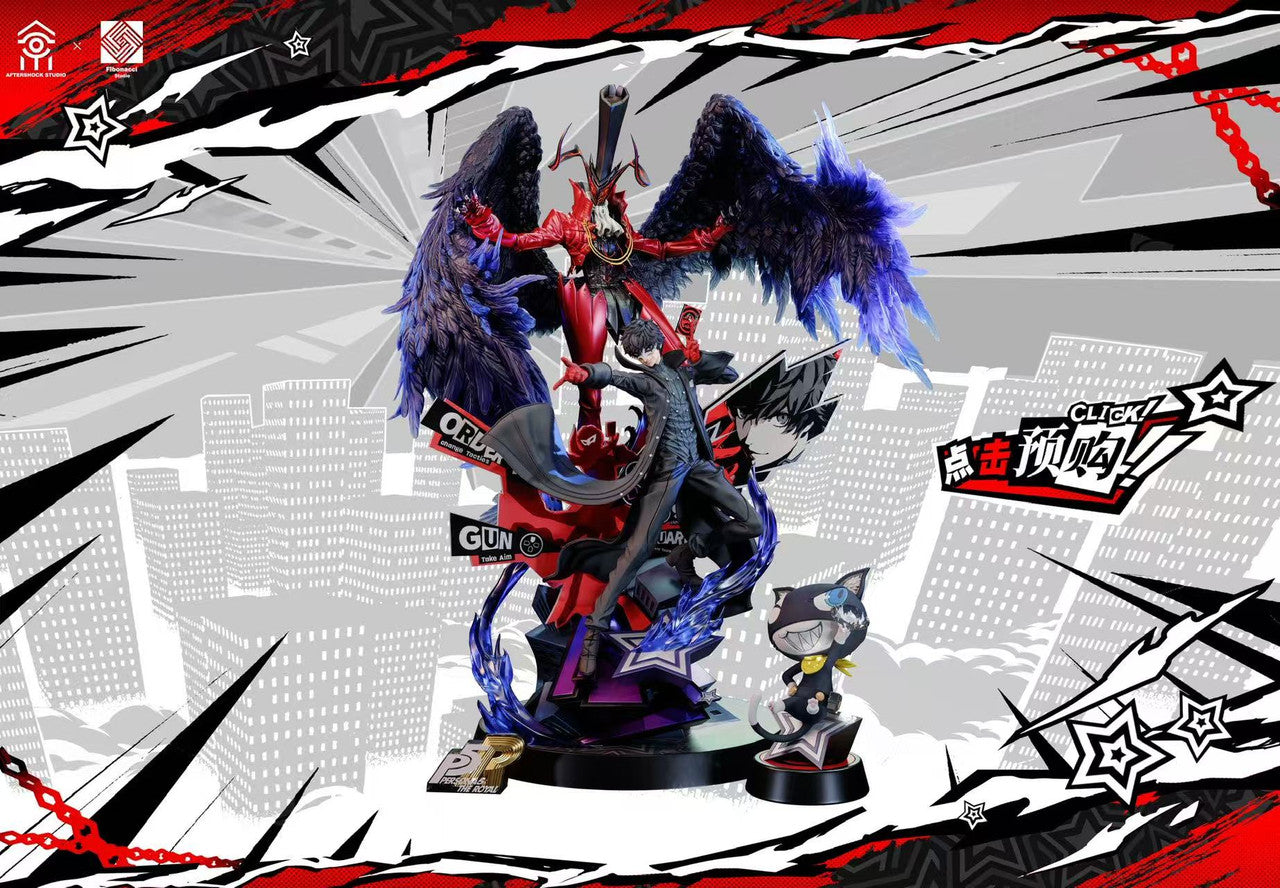 [Pre-Order] Aftershock Studio & Fibonacci Studio - Statue - Persona 5 - Royal Ren Amamiya Joker & Arsène