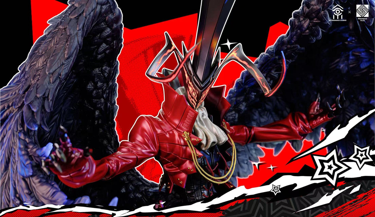 [Pre-Order] Aftershock Studio & Fibonacci Studio - Statue - Persona 5 - Royal Ren Amamiya Joker & Arsène
