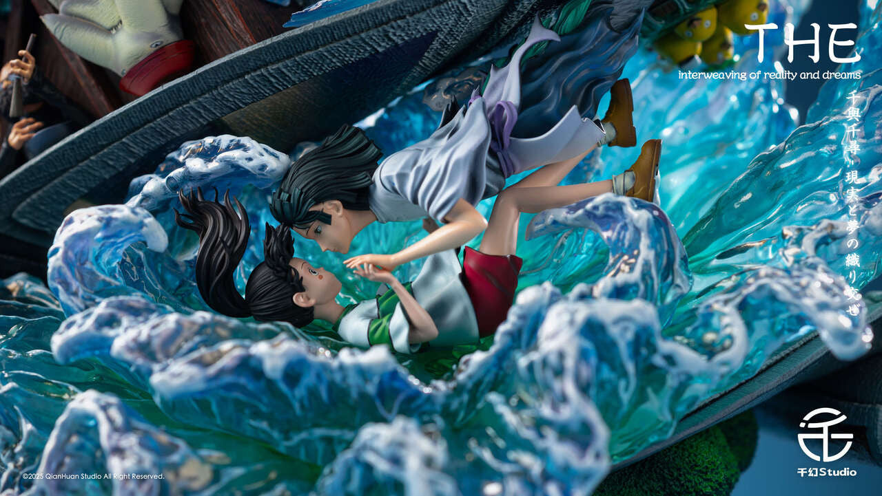 [Pre-Order Closed] Qianhuan Studio - Statue - Spirited Away - The interweaving of reality and dreams with LED