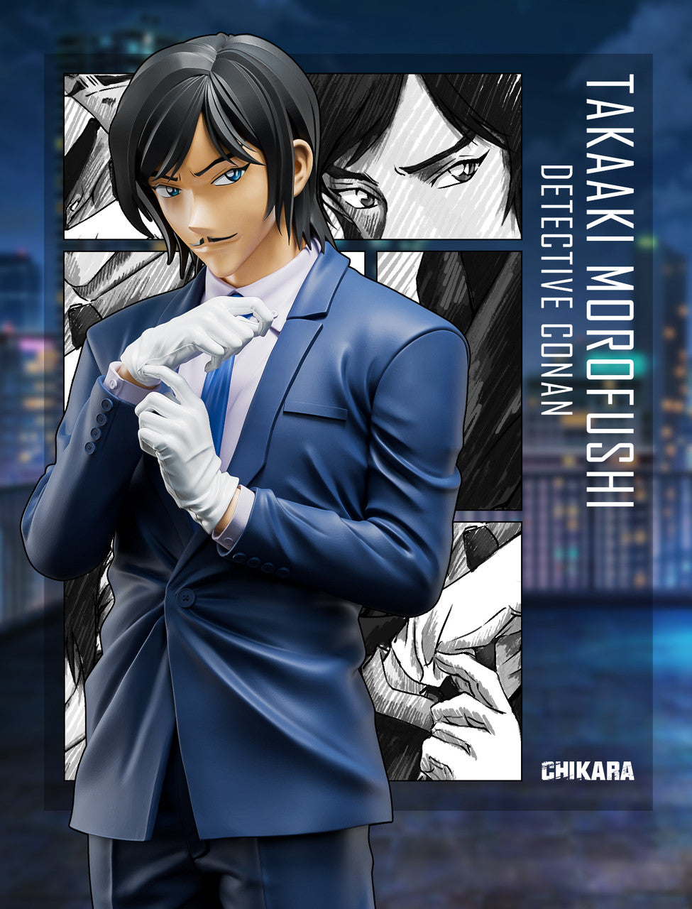[Pre-Order] CHIKARA Studio  - Statue - Detective Conan - Morofushi Takaaki