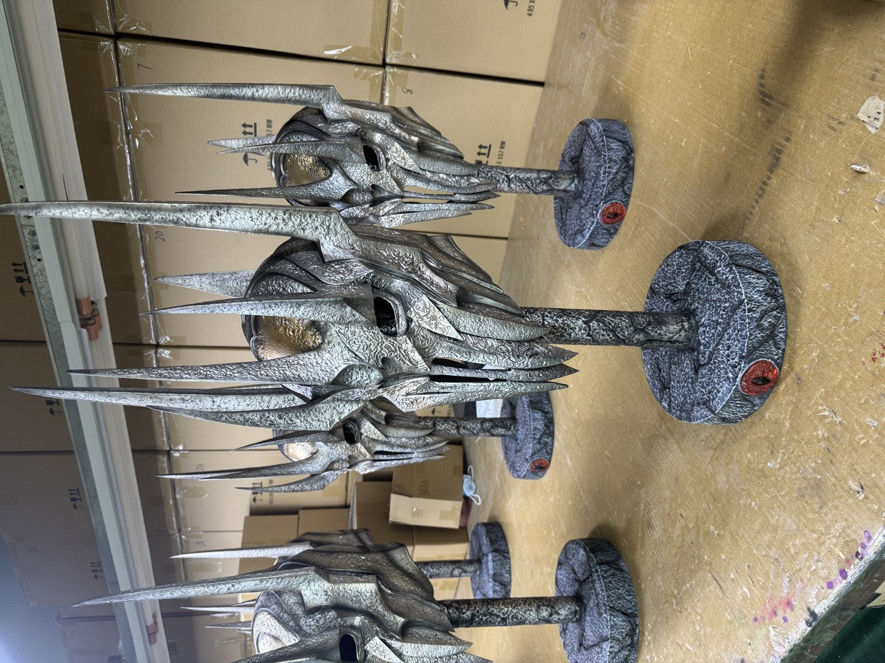 [Warehouse in Stock] Panda Studio - Statue - Lord of the Rings - Helm of Sauron