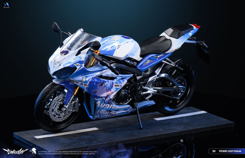 [Pre-Order] SX Studio - Statue - Neon Genesis Evangelion - Motorcycle Girl Ayanami Rei