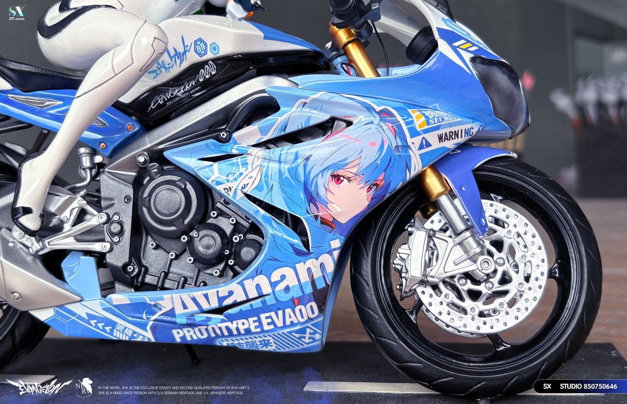 [Pre-Order] SX Studio - Statue - Neon Genesis Evangelion - Motorcycle Girl Ayanami Rei