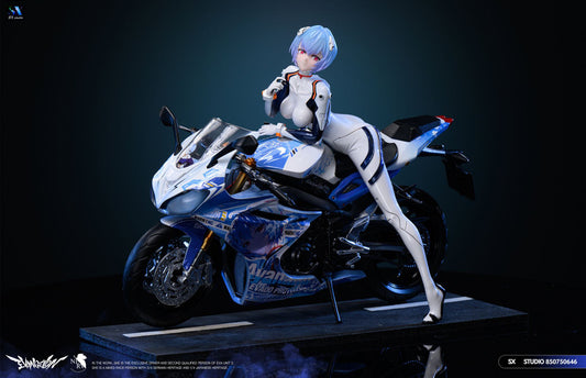 [Pre-Order Closed] SX Studio - Statue - Neon Genesis Evangelion - Motorcycle Girl Ayanami Rei
