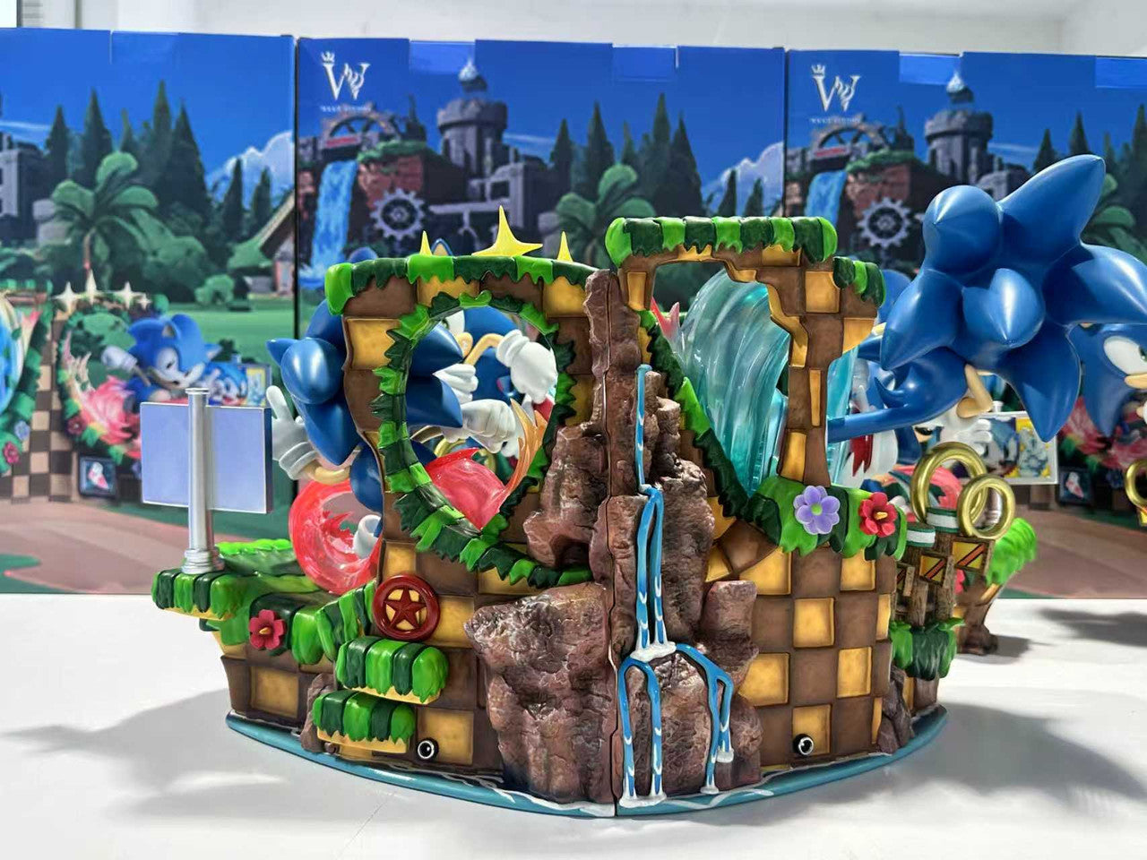 [Warehouse in Stock] Wake Studio - Statue - Super Sonic - Speed Sonic