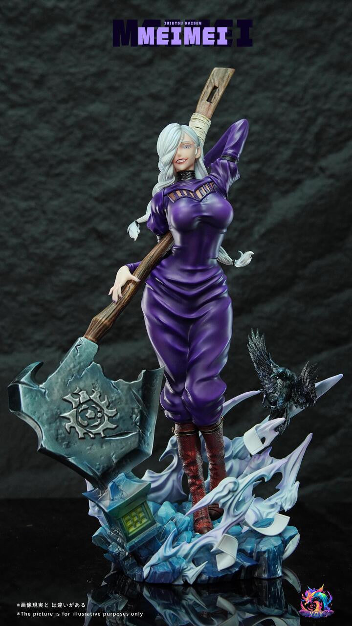 [Pre-Order] YQY Studio - Statue - Jujutsu Kaisen - The White-Haired Axe Wielding Woman Mei Mei