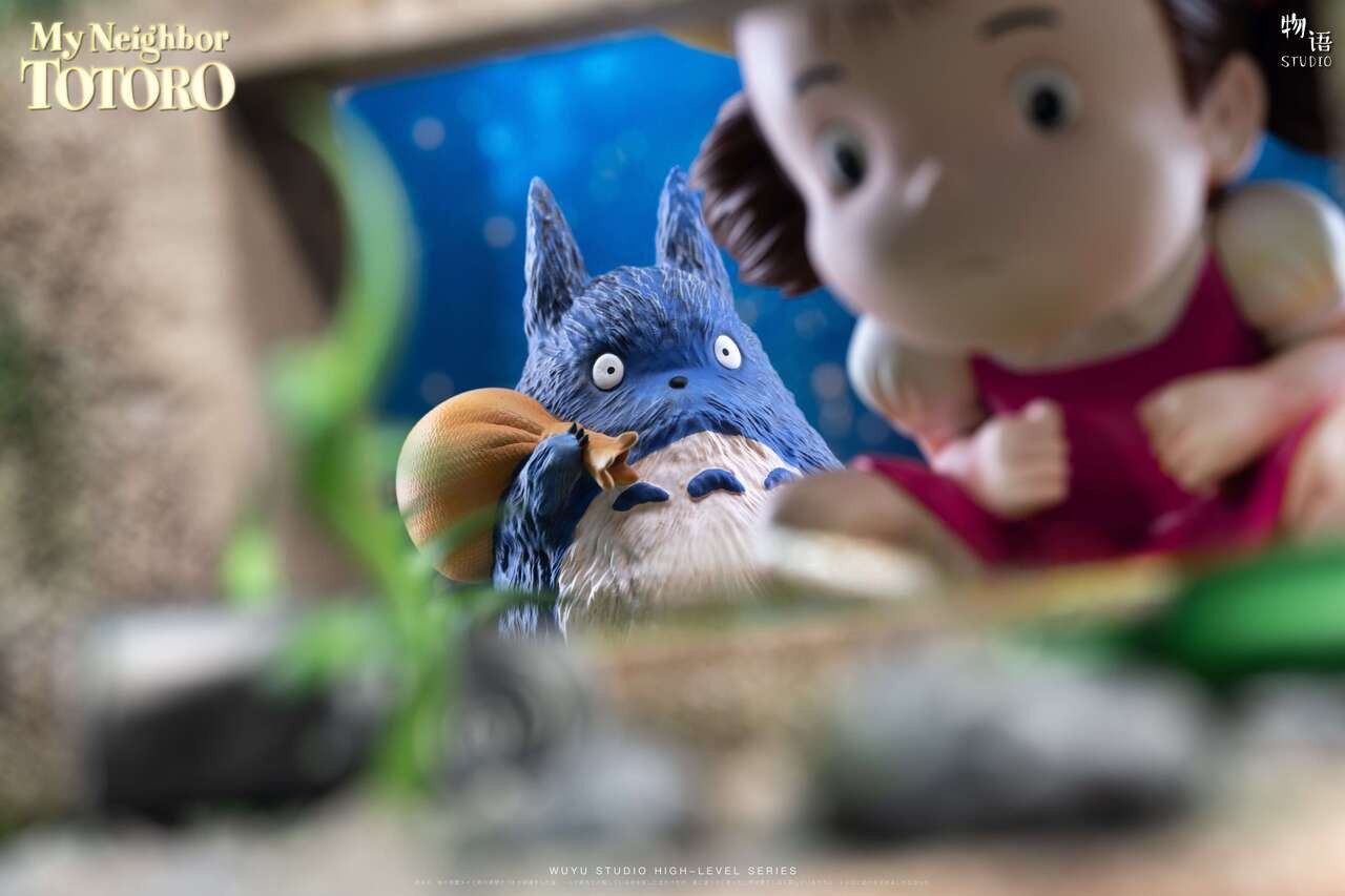 [Pre-Order] Wu Yu Studio - Statue - My Neighbor Totoro - Hayao Miyazaki Desktop Series 05 The Happiest Search Mei Hide-and-Seek with Totoro