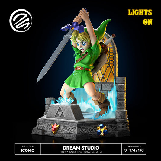 [Warehouse in Stock] Dream Studio - Statue - The Legend of Zelda Young Link Sword