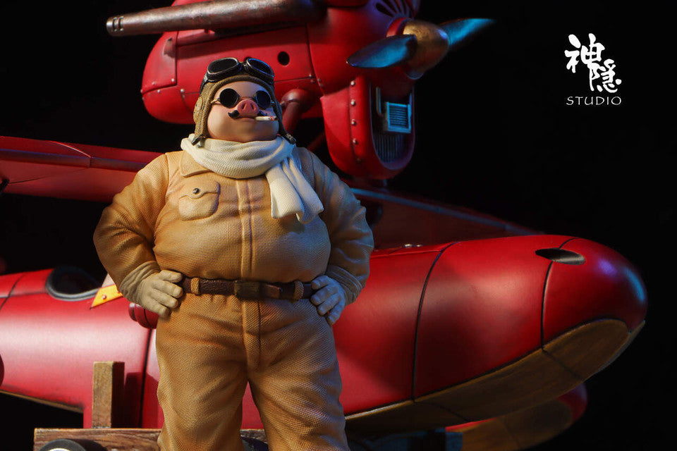 [Pre-Order] Shen Yin Studio - Statue - Hikoutei Jidai - Porco Rosso with LED