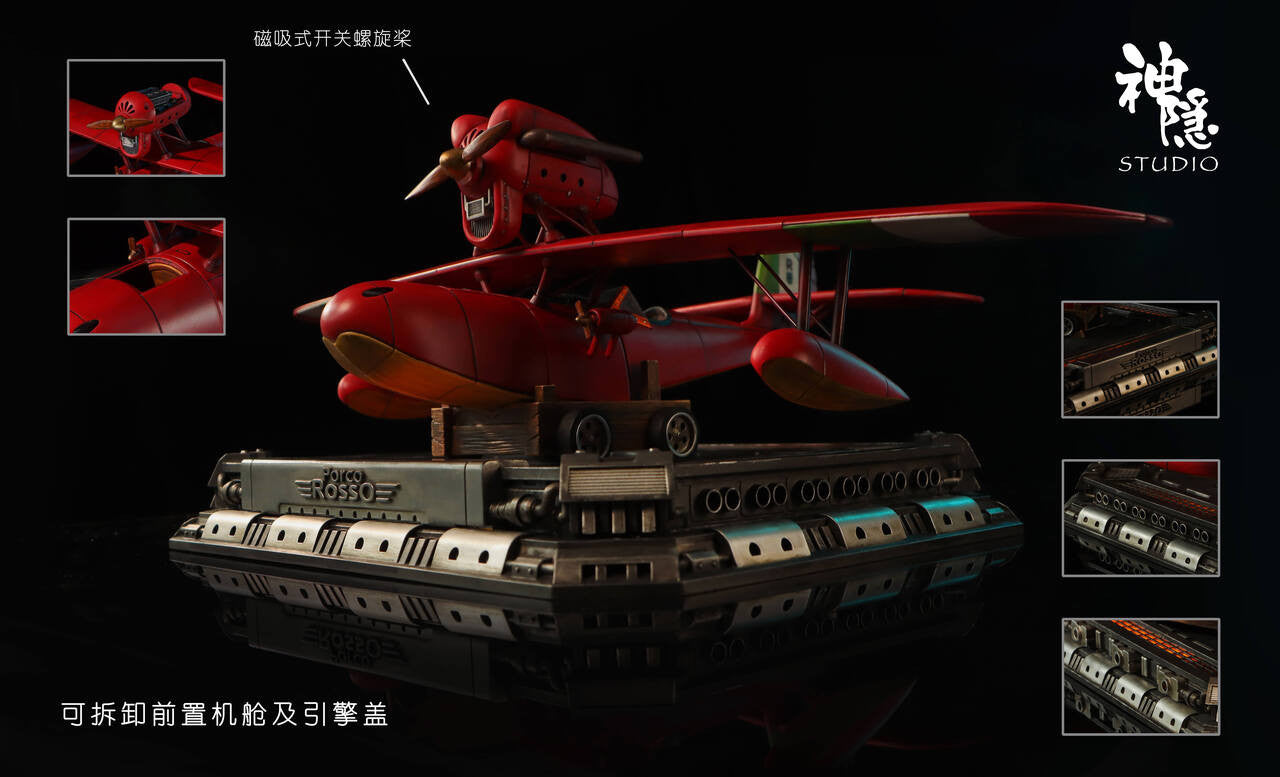 [Pre-Order] Shen Yin Studio - Statue - Hikoutei Jidai - Porco Rosso with LED