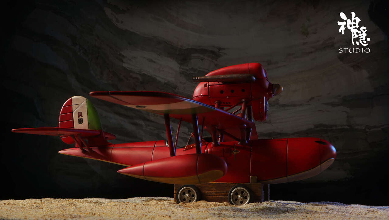 [Pre-Order] Shen Yin Studio - Statue - Hikoutei Jidai - Porco Rosso with LED