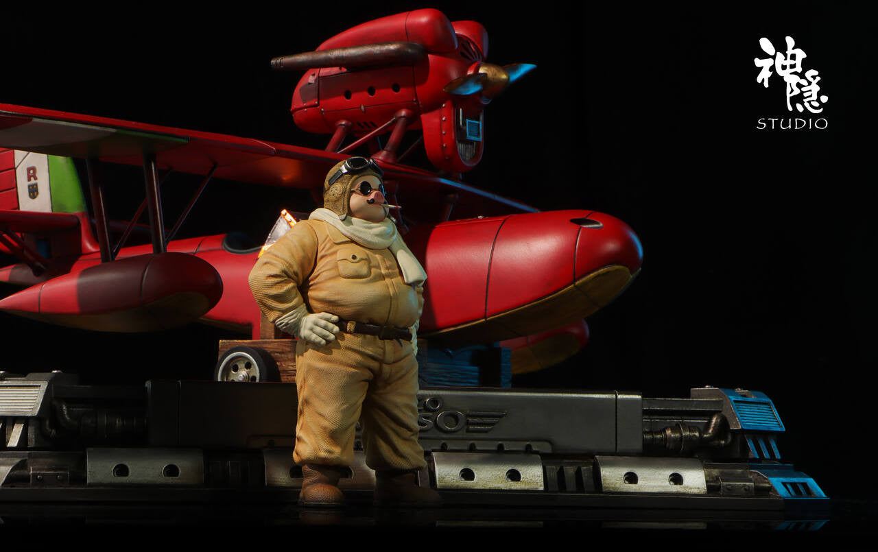 [Pre-Order] Shen Yin Studio - Statue - Hikoutei Jidai - Porco Rosso with LED