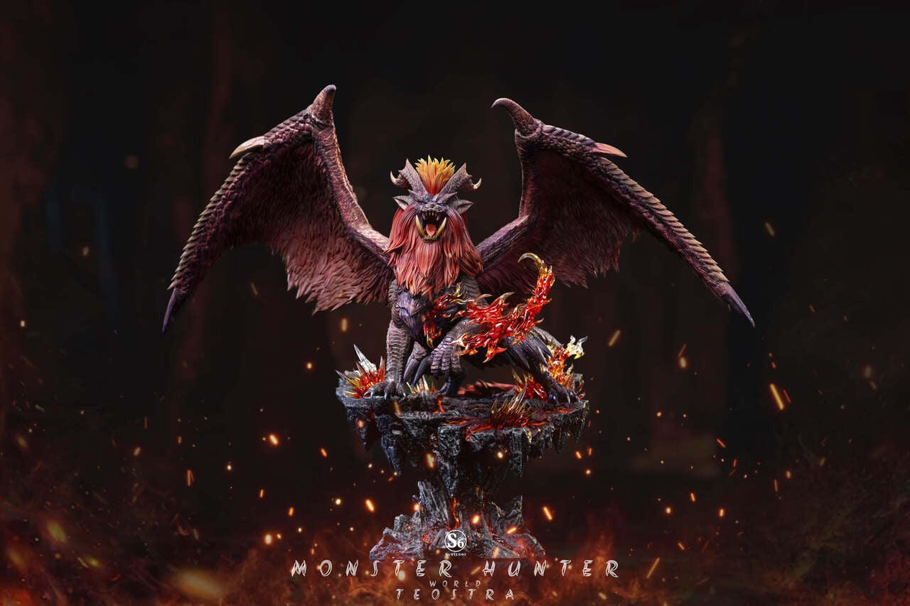[Pre-Order] S6 studio - Statue - Monster Hunter - Flame King Dragon Teostra