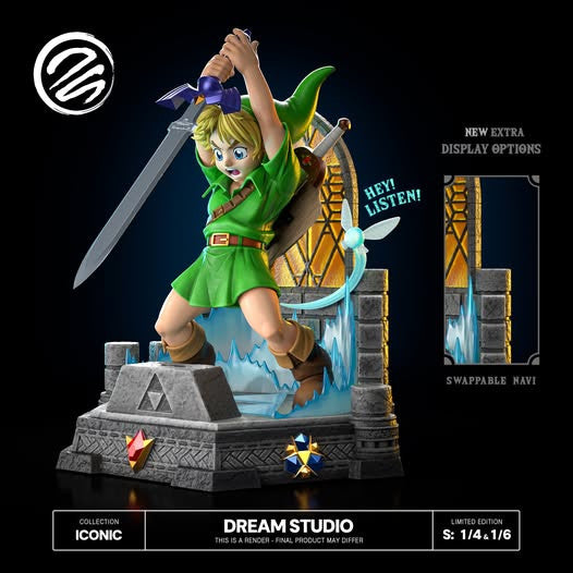 [Warehouse in Stock] Dream Studio - Statue - The Legend of Zelda Young Link Sword
