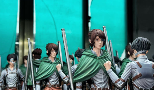 [Warehouse in Stock] LC Studio - Statue - Attack On Titan - Levi & Hange Zoe