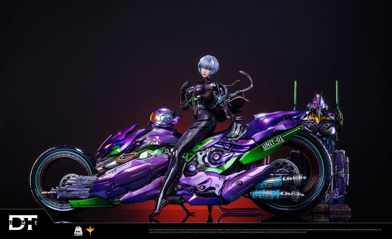 [Pre-Order] DT Studio - Statue - Neon Genesis Evangelion - Ayanami Rei sci-fi motorcycle