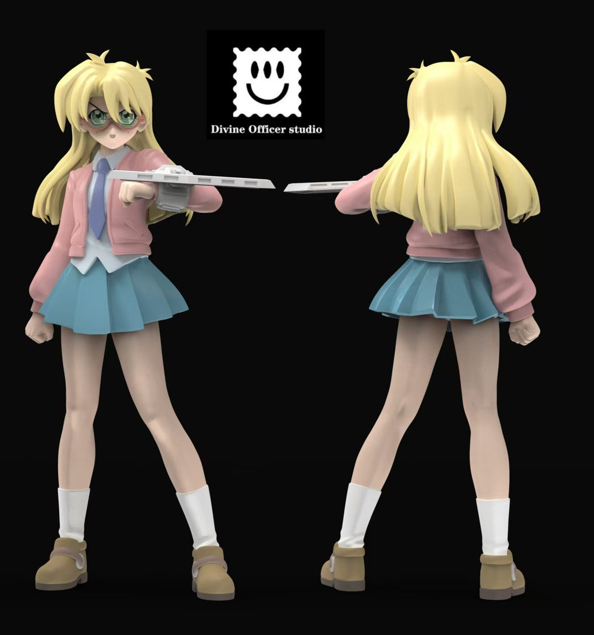 [Pre-Order] Divine Officer Studio - Statue - Yu-Gi-Oh! - Doma Arc Rebecca Hawkins