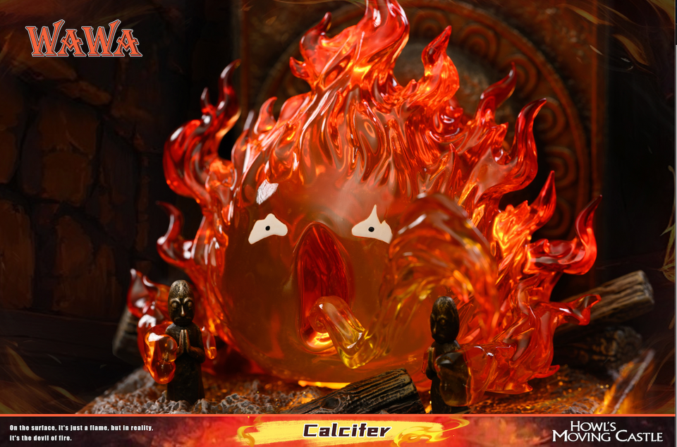 [Pre-Order] WAWA Studio - Statue - Howl's Moving Castle - Hayao Miyazaki Desktop Figurine Angry Calcifer