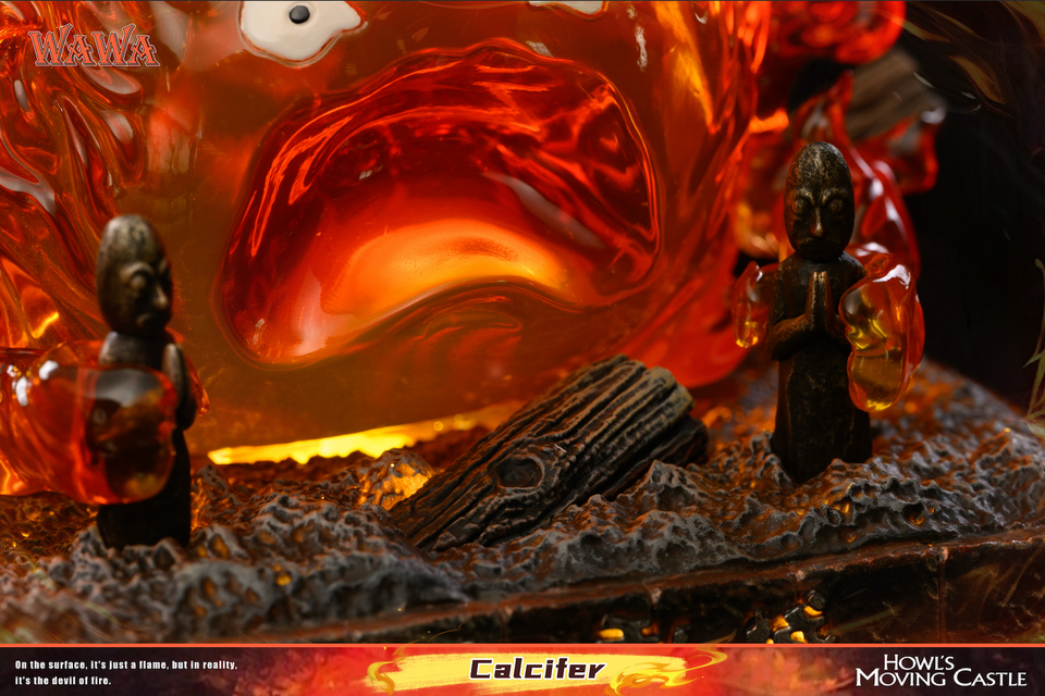 [Pre-Order] WAWA Studio - Statue - Howl's Moving Castle - Hayao Miyazaki Desktop Figurine Angry Calcifer