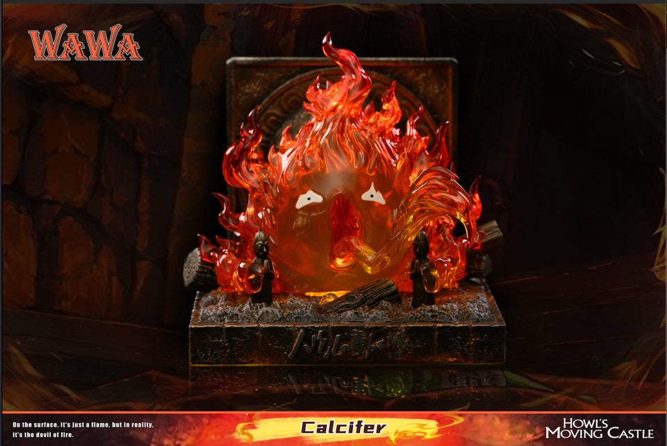 [Pre-Order] WAWA Studio - Statue - Howl's Moving Castle - Hayao Miyazaki Desktop Figurine Angry Calcifer