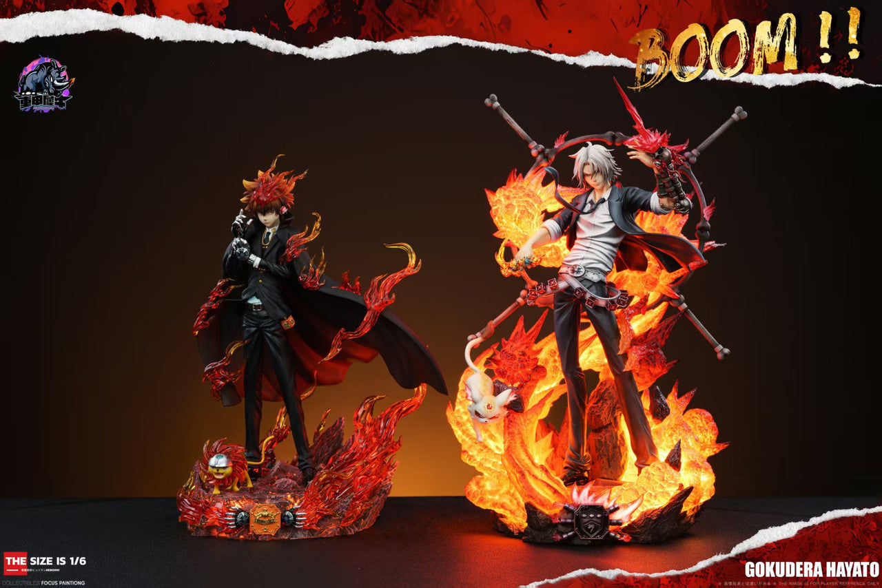[Pre-Order] Rhinoceros Studio - Statue - Katekyo Hitman Reborn - Gokudera Hayato