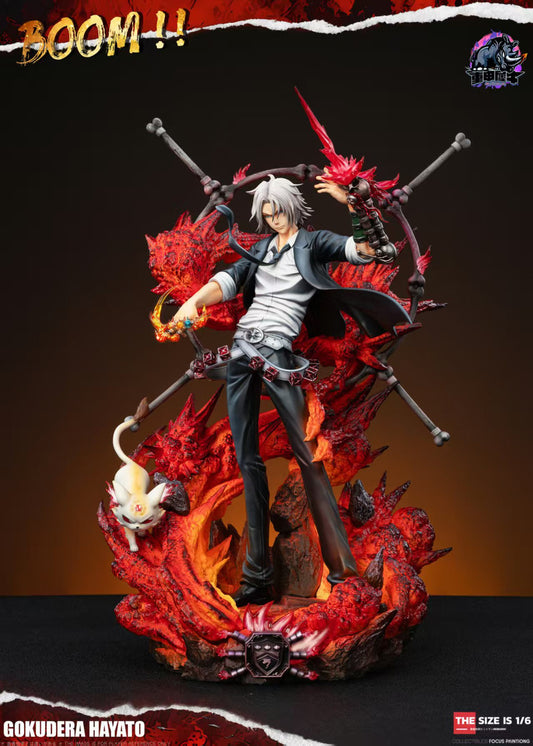 [Pre-Order Closed] Rhinoceros Studio (Zhong Jia Xi Niu Studio) - Statue - Katekyo Hitman Reborn - Gokudera Hayato