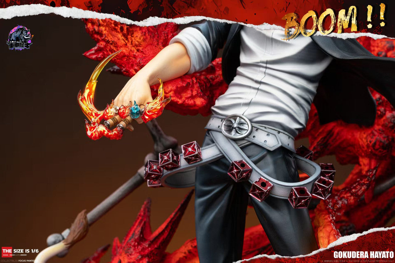 [Pre-Order] Rhinoceros Studio - Statue - Katekyo Hitman Reborn - Gokudera Hayato
