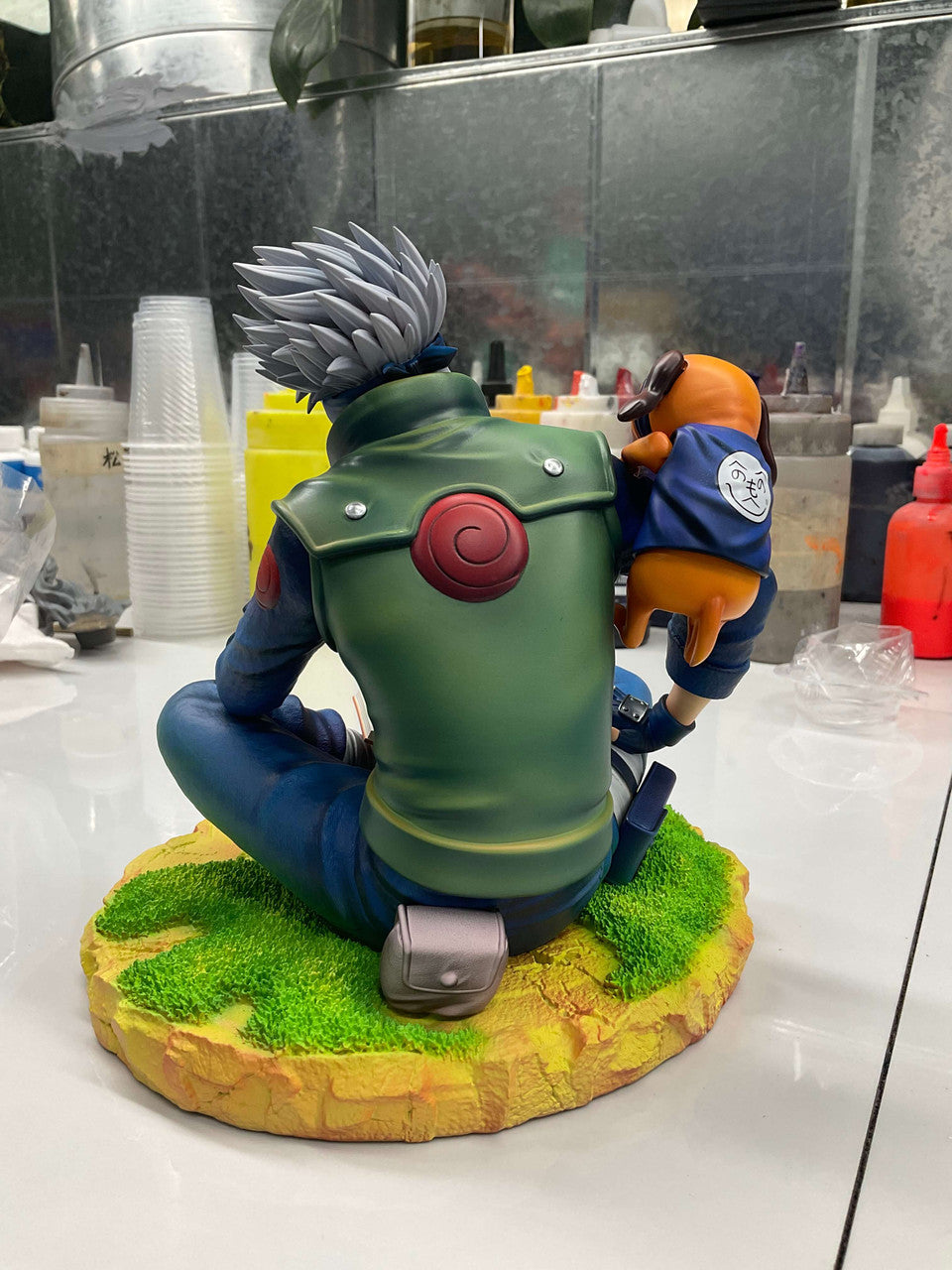 [Pre-Order] Idealism Studio - Statue - Naruto - Kakashi & Eight Ren Dog