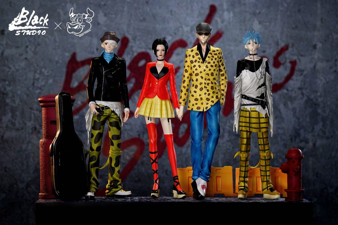 [Pre-Order] NIUZI Studio & Black Studio - Statue - NANA - BLACK STONE Band Nobuo Terashima & Yasushi Takagi & Shinichi Okazaki