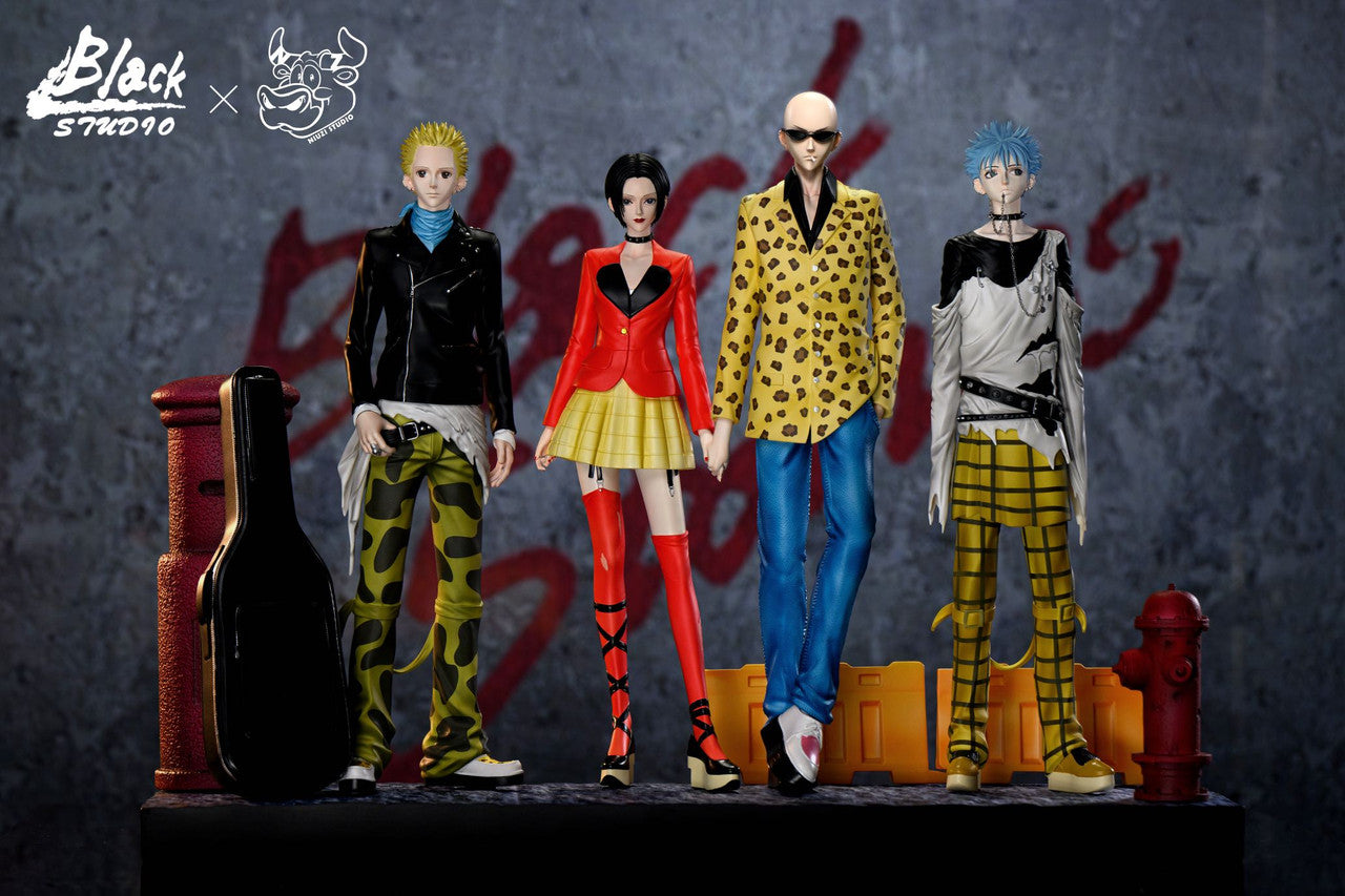 [Pre-Order] NIUZI Studio & Black Studio - Statue - NANA - BLACK STONE Band Nobuo Terashima & Yasushi Takagi & Shinichi Okazaki
