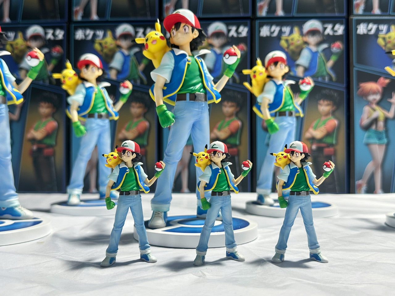 [Warehouse in Stock] MG Studio - Statue - Pokémon - Animation Ash Ketchum with Sound Effect