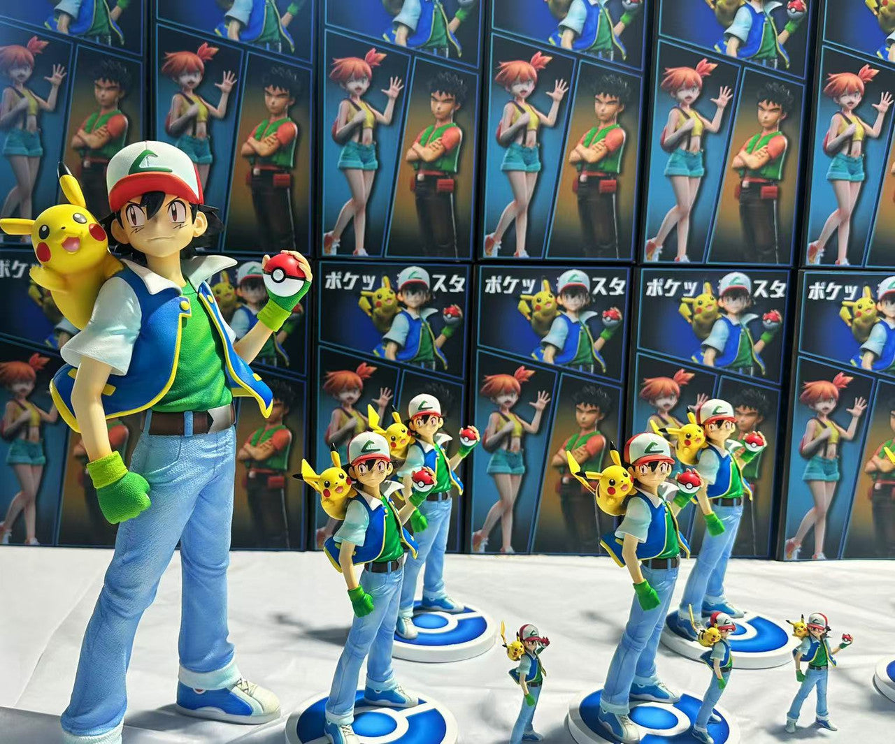[Warehouse in Stock] MG Studio - Statue - Pokémon - Animation Ash Ketchum with Sound Effect