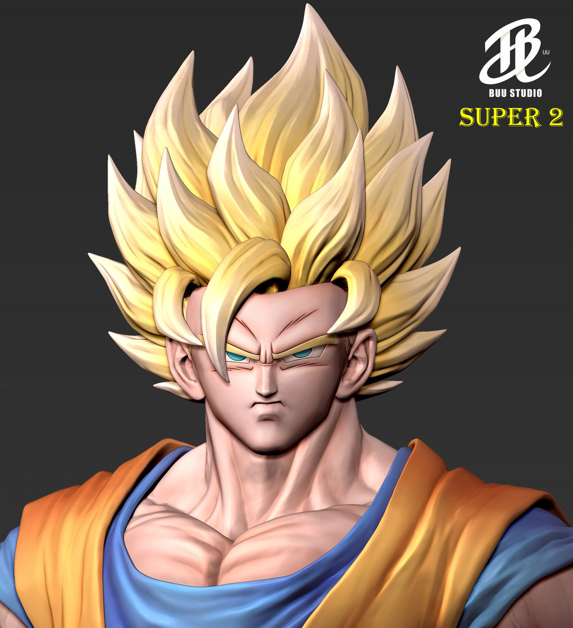[Pre-Order] Buu Studio - Statue - Dragon Ball - SSJ2 GOKU