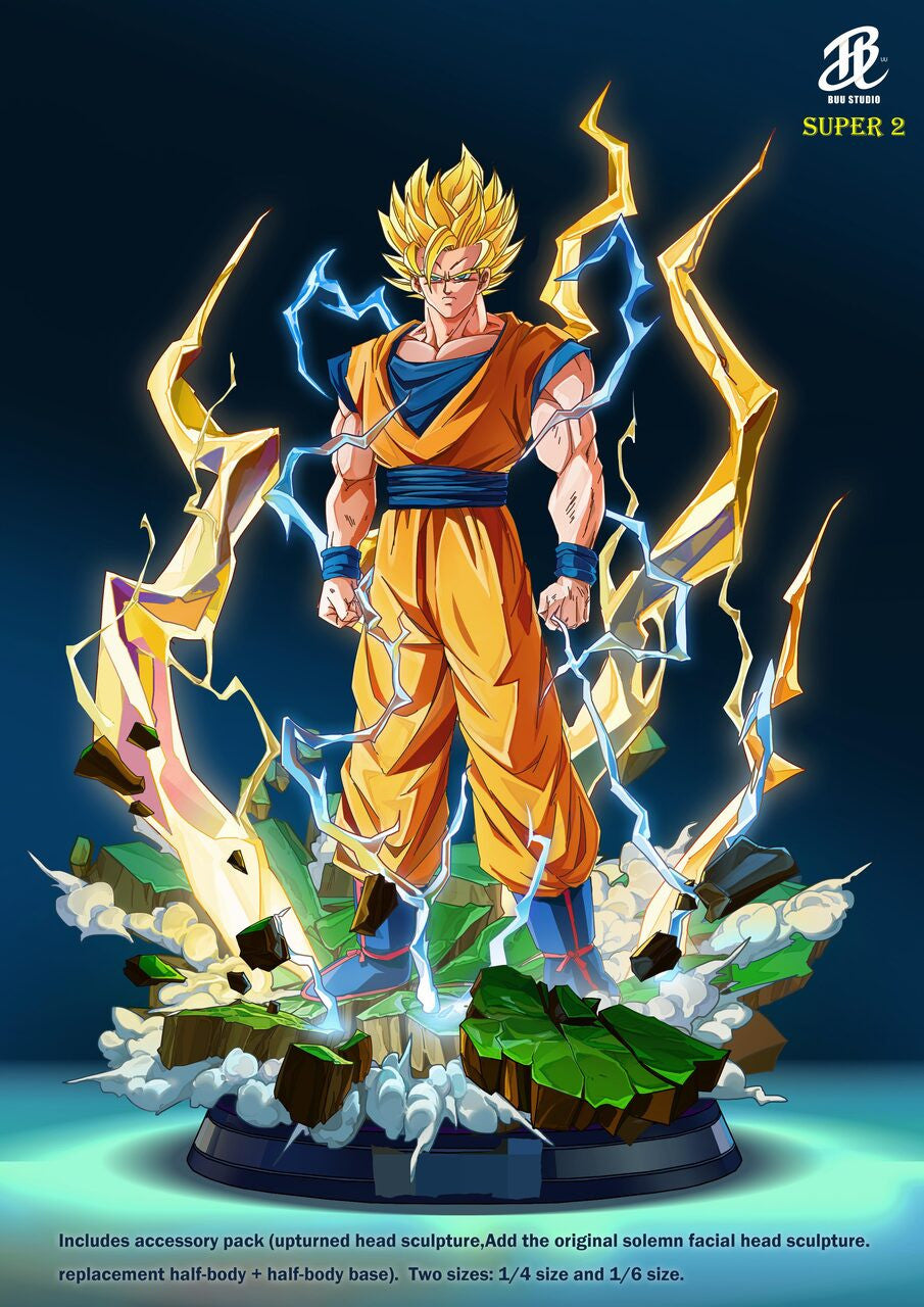 [Pre-Order] Buu Studio - Statue - Dragon Ball - SSJ2 GOKU