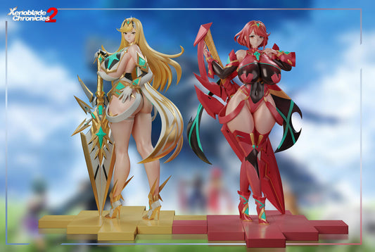 [Warehouse in Stock] BGA Studio - Statue - Xenoblade 2 Mythra & Pyra