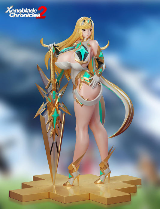 [Warehouse in Stock] BGA Studio - Statue - Xenoblade 2 Mythra & Pyra