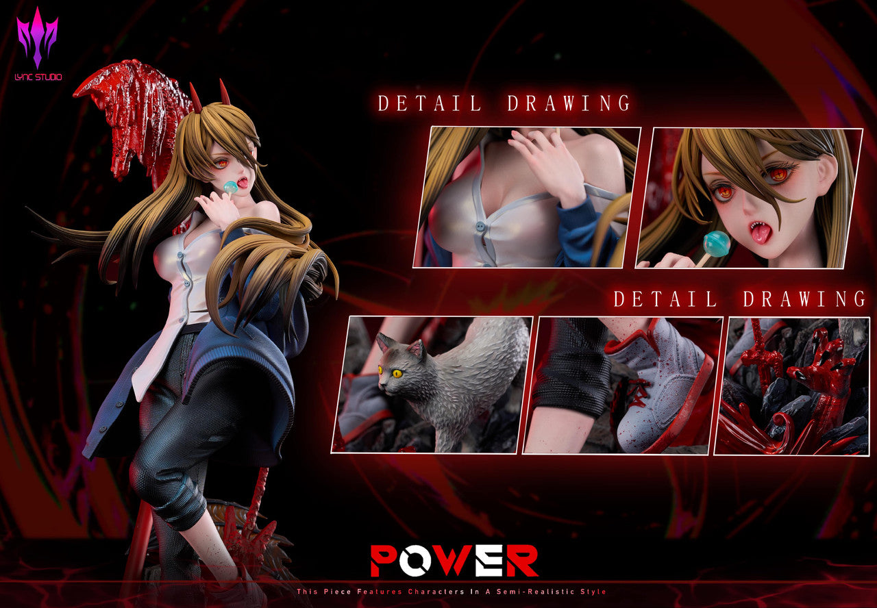 [Pre-Order] Lync Studio - Statue - Chainsaw Man - Power