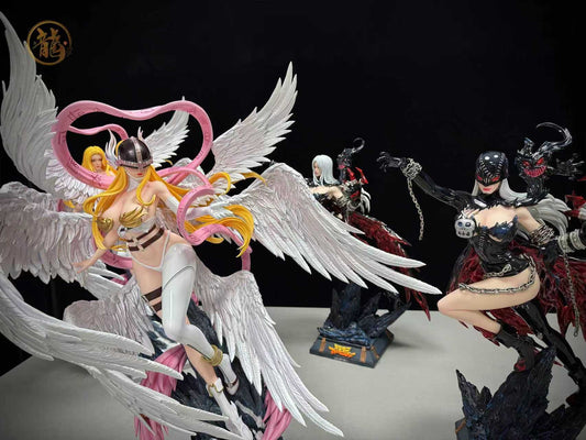 [Warehouse in Stock] Dragon STUDIO - Statue - Digimon - Angewomon & Lady Devimon