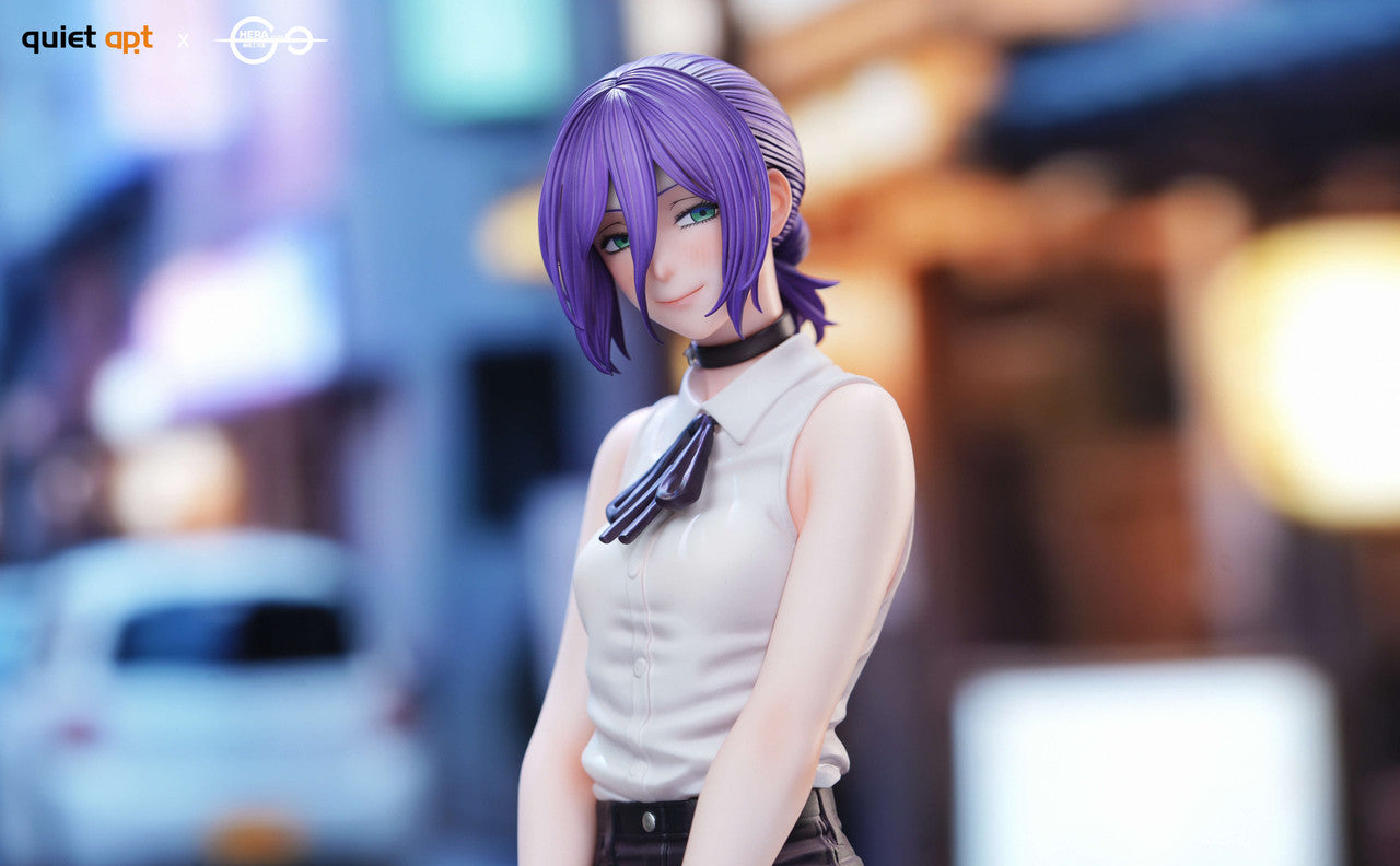 [Pre-Order] QuietArt x Hera Studio - Statue - Chainsaw Man - Bomb Demon Bom & Reze & Kiss Busts