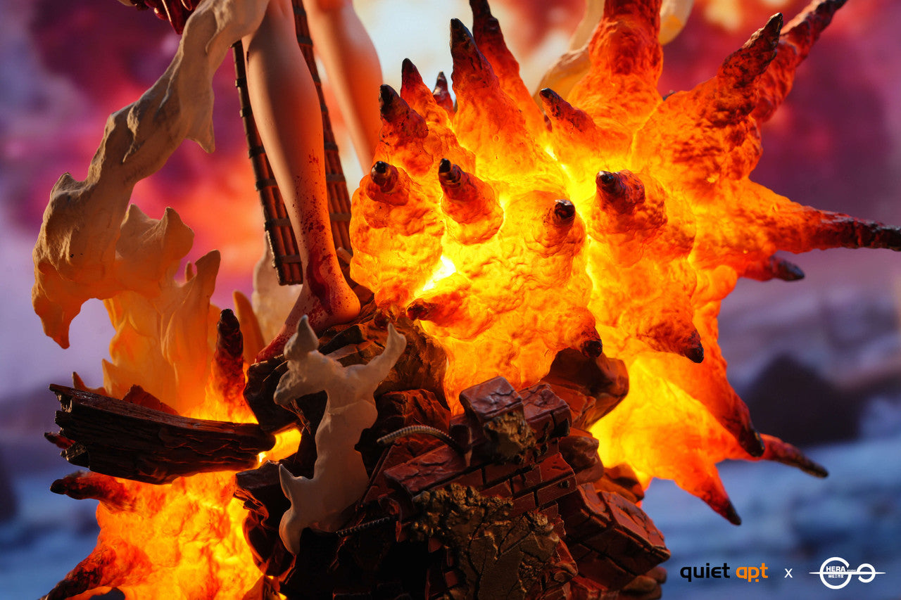 [Pre-Order] QuietArt x Hera Studio - Statue - Chainsaw Man - Bomb Demon Bom & Reze & Kiss Busts