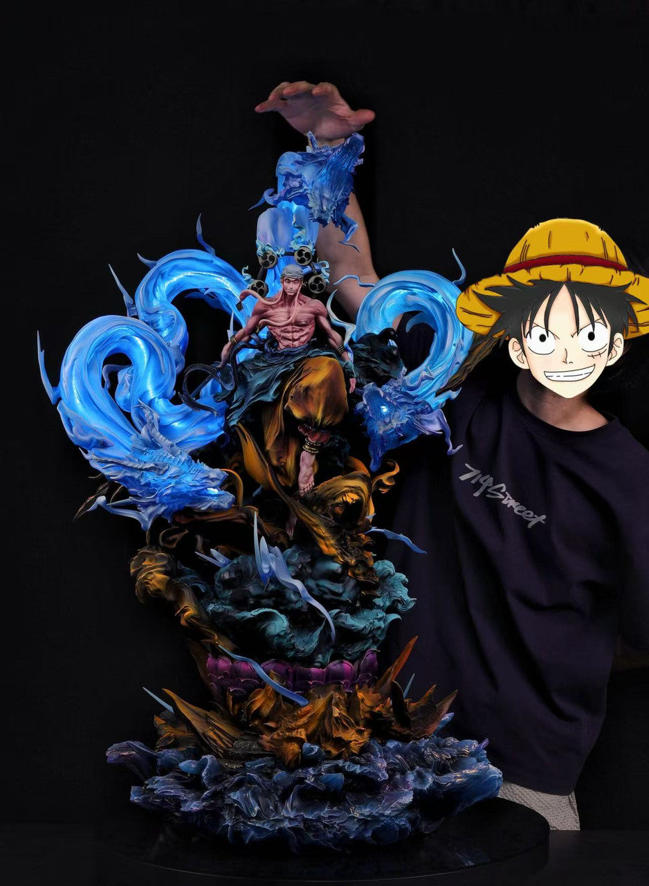 [Pre-Order] Iron Curtain Studio - Statue - One Piece - High End Series Thunder God Enel