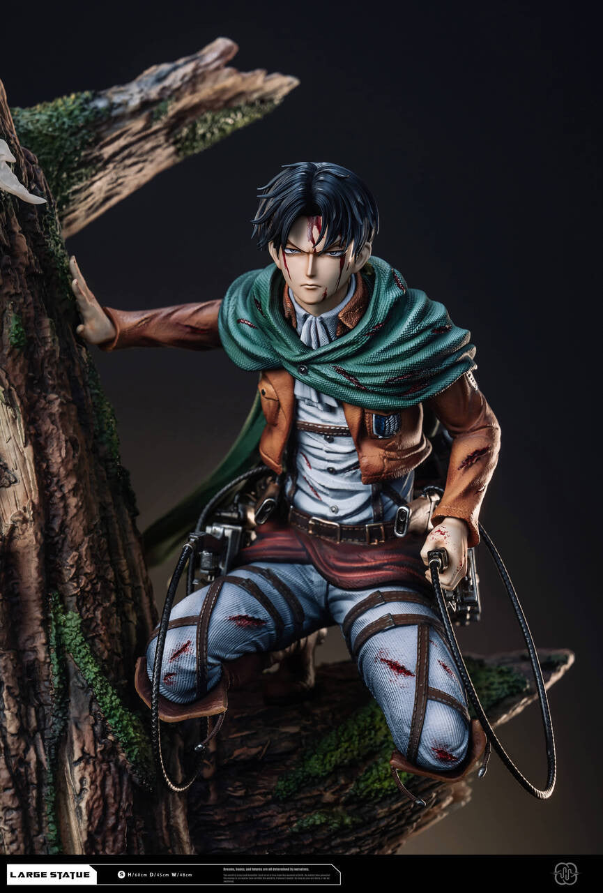 [Pre-Order] Hertz Studio  - Statue - Attack on Titan - The sharpest sword Levi & Erwin